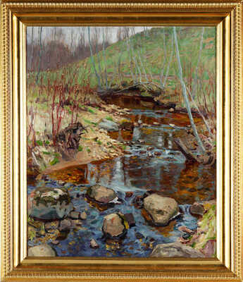 Богданов-Бельский Николай Петрович. Ручей